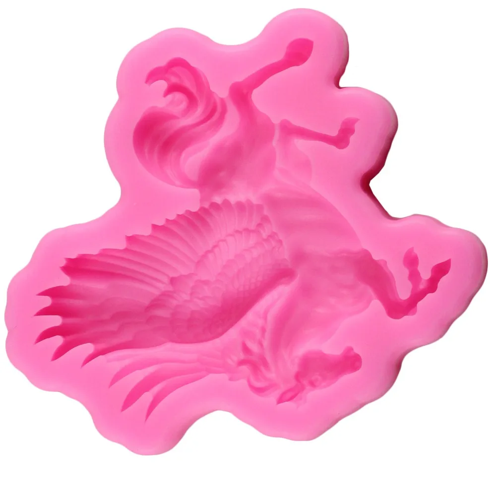 3D Pegasus силиконовые формы для приготовления конфет шоколадная помадка формы для сахара глина для украшения торта инструменты для торта Мыло кухонные формы для выпечки