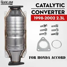 Каталитический преобразователь для 98-02 Honda Accord 4 2.3L каталитический преобразователь прямой посадки ECO IV с прокладкой