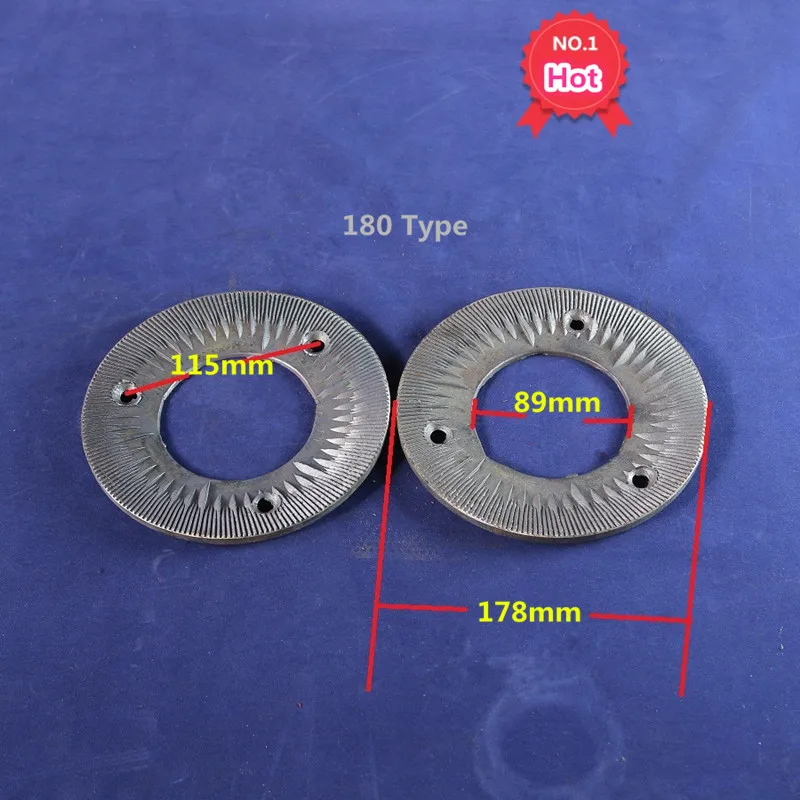 180 Тип заводская цена зерномельница шлифовальный диск кукуруза дробилка для пшеницы дисковый эффект зернистости дробилка шлифовальный диск железные шлифовальные диски