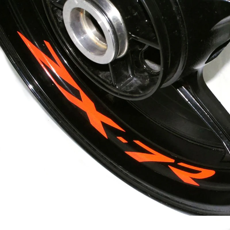 

Motorcycle Wheel Sticker Decal Reflective Rim Bike Motorcycle Suitable for KAWASAKI ZX-7R ZX7R
