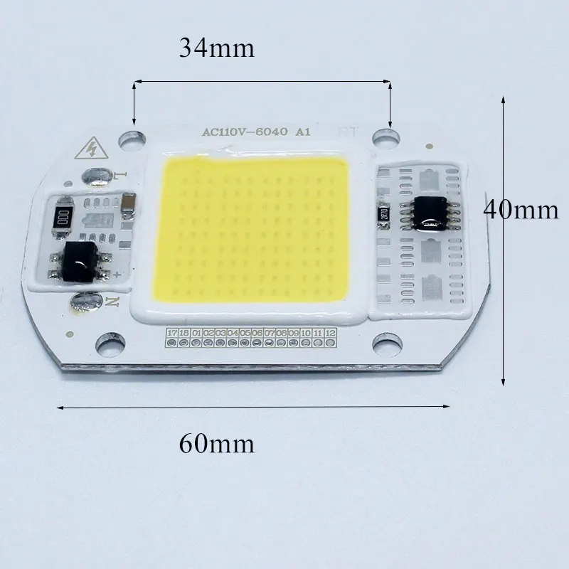 Чип для светодиодной лампы COB 20/30/50 Вт вход 110 В 220 В|led white chip|led 50w cob3 w led chip |
