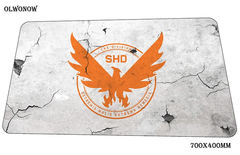 Коврик для мыши tom clancy's the division 700x400x3 мм игровой коврик для геймера гелевая компьютерная клавиатура со встроенной мышью персональные игровые коврики