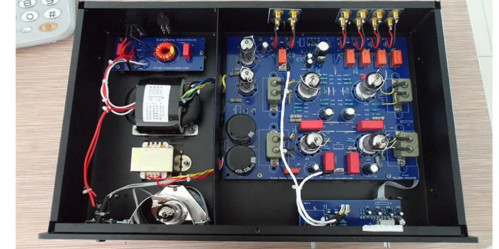 Улучшенная версия Marantz 7 12AU7 вакуумный ламповый предусилитель имеет отличную акустику и качество звука, HIFI аудио усилитель A