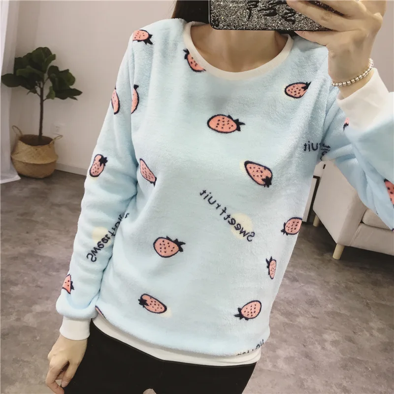 

2019 Harajuku Cute panda harajuku hoody sweatshirt for Women Fashion spring winter high quality Flannel pullover tops