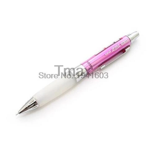 Uni M5-618GG Alpha Gel HD Shaka шейкер механический карандаш-0,5 мм - Цвет: Pink with white