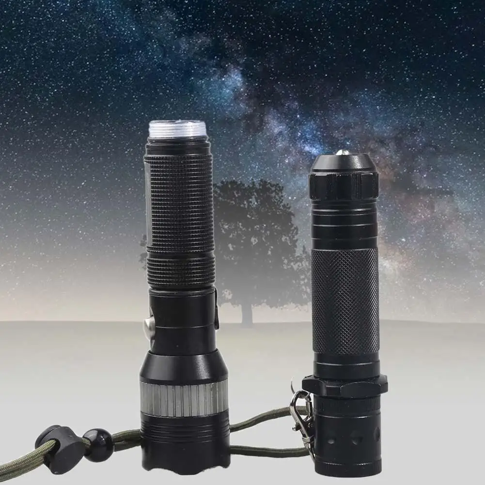 Adjustable Focus XPE LED Flashlight 3000LM Zoomable Torch Lamp Light