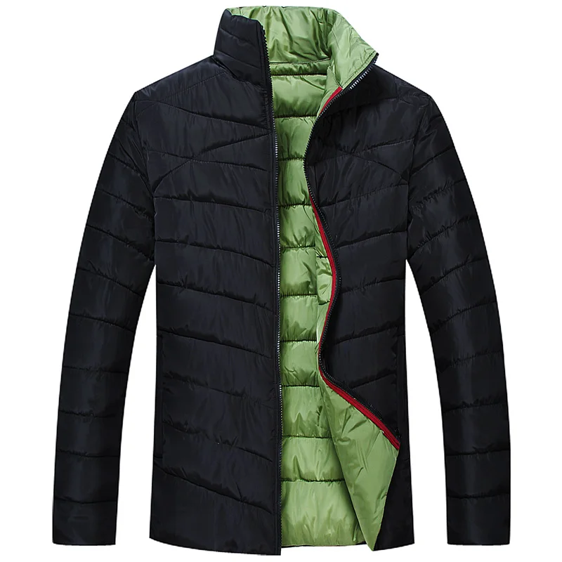 

Doudoune Homme Hiver, Plus Size M-7XL Super Light Warm Down Jacket Men, Solid Color Winter Jacket Men