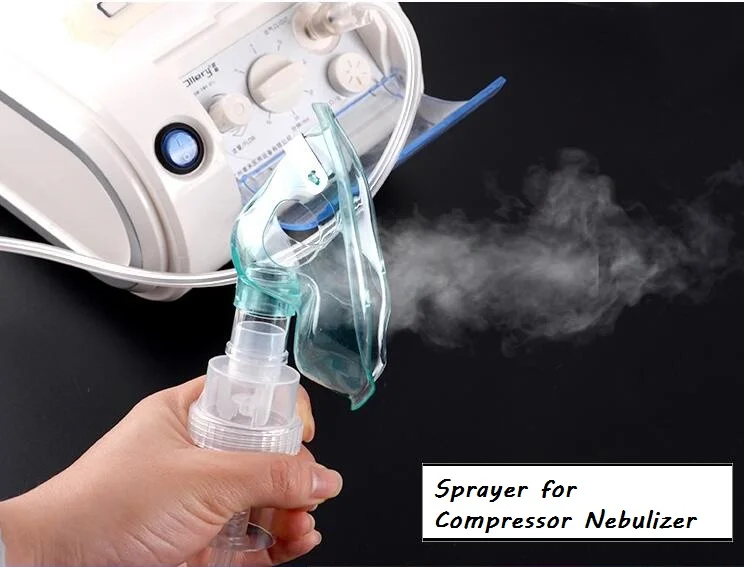 FDA детали ингалятора инжектор лекарственная чаша с компрессором Nebulizer аксессуары Мелкодисперсный распылитель забота о здоровье