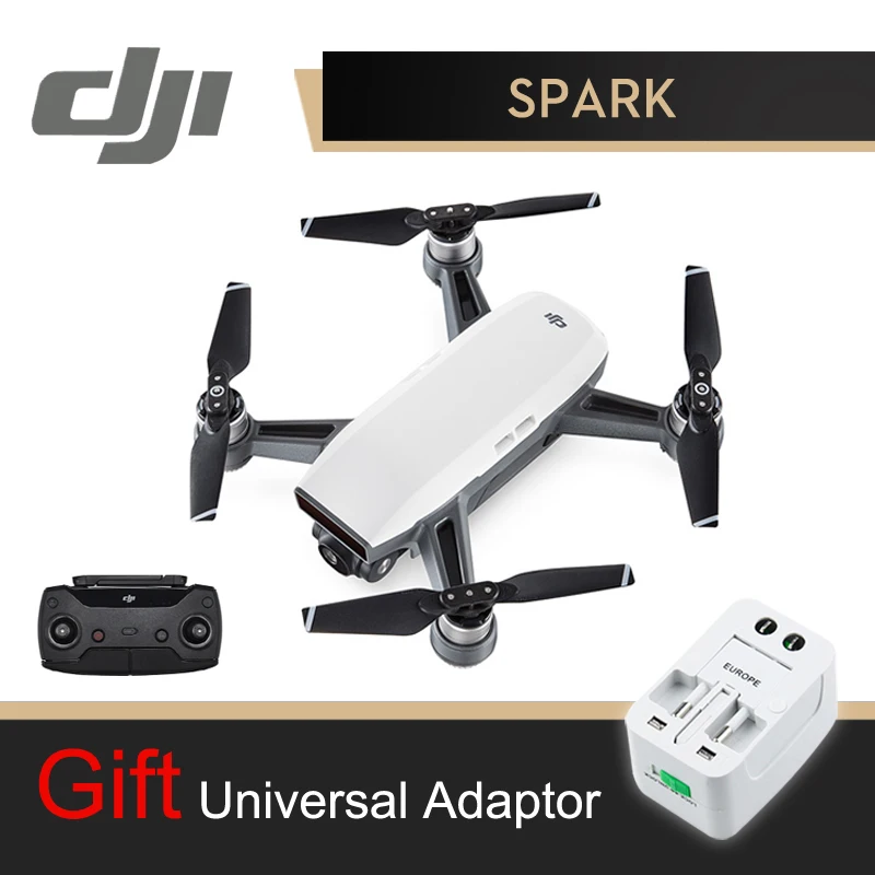 

DJI Spark Camera Drone With Controller White 1080P HD Camera Drones Quadrotor RC FPV Quadcopter Sparks Original