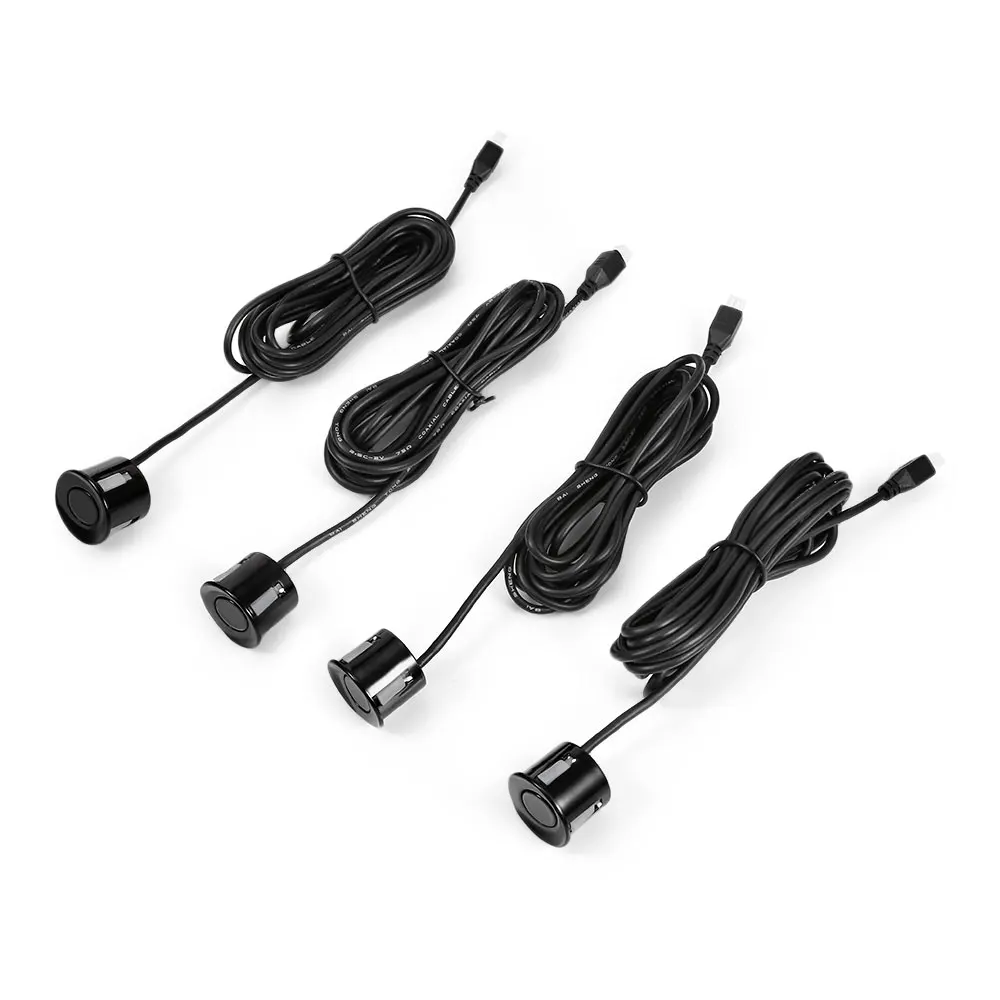 Universal Car Parking Sensor Reversing Radar Distance Detection Digital Display Anti-Freeze Rain Proof Durable Parking Sensor