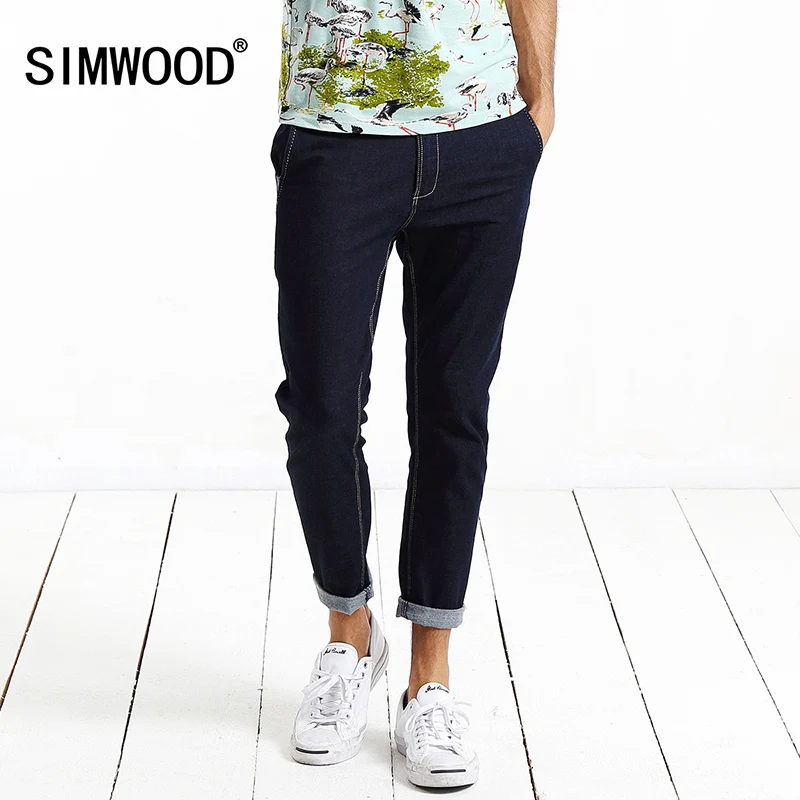2018 New Arrival Simwood Brand Men Jeans Clothing Denim