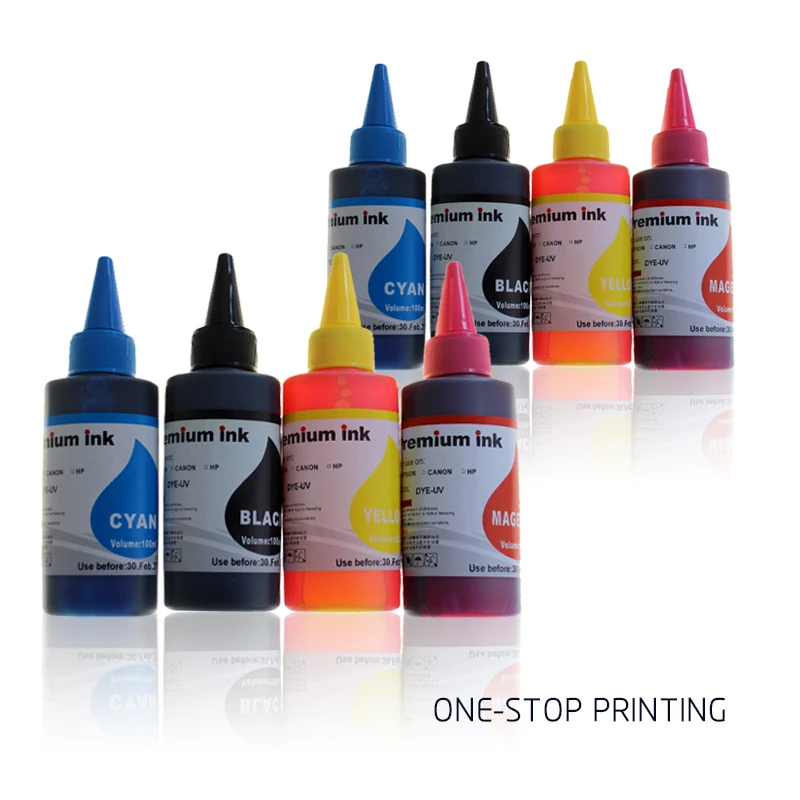 2Sets 800ML Compatible Refill Ink kit for Canon for HP for Epson for Samsung for Lexmark for