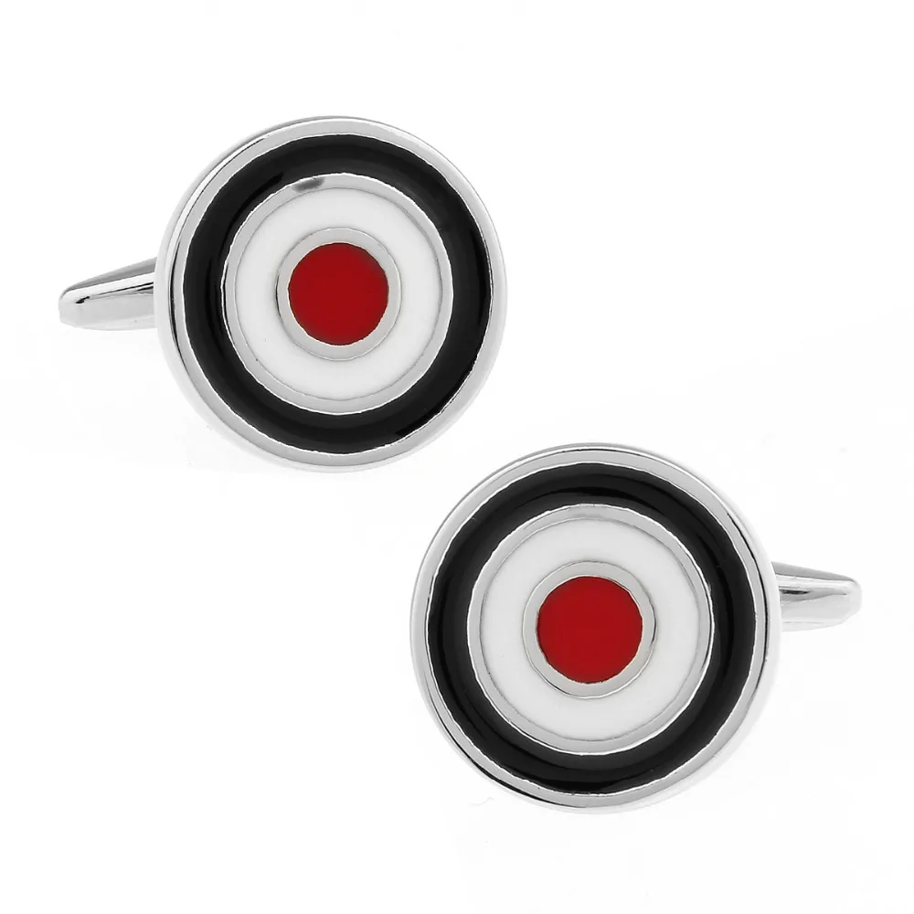 

Mens Wedding Cufflinks Novelty Fancy Target & Clean Cloth 210055