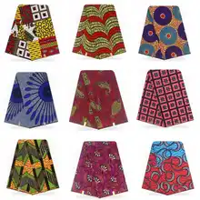 Анкара Африканский принт хлопок chiganvy восковые принты ткань воск 6 ярдов для праздничное платье для шитья