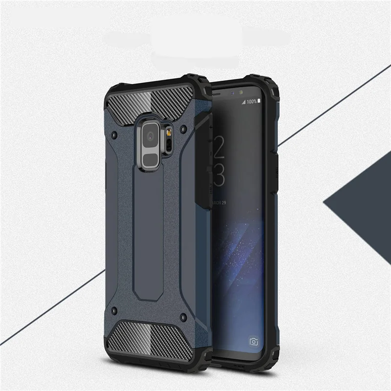 Сверхпрочный тонкий защитный чехол для Samsung Galaxy S9 S8 J4 J6 Plus 2018 противоударный
