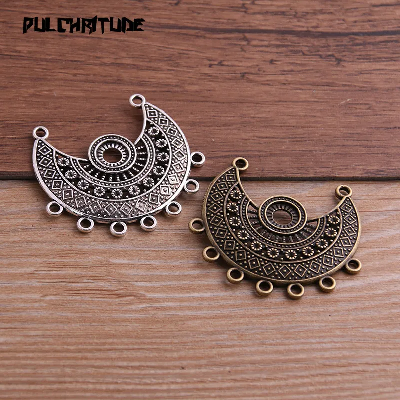 100 pz Cuore Colla-su Pad Piatto Bails Charms Connettore DIY