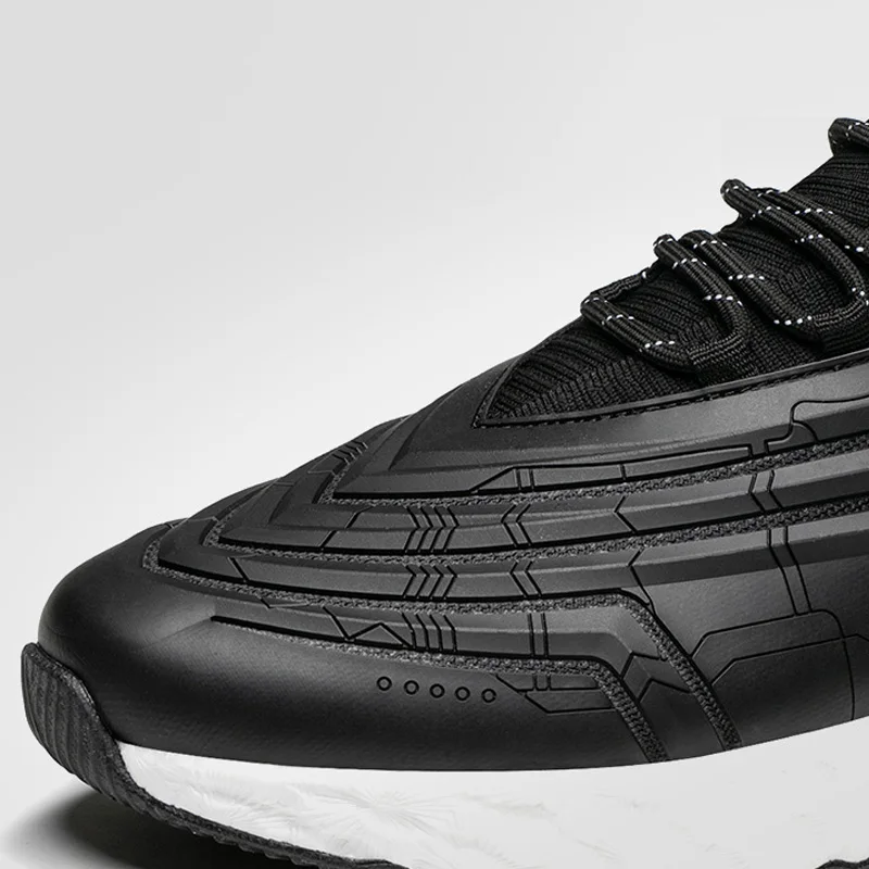 Running Shoes Men - ONEMIX 270 Leather Upper Air Cushioning Soft Midsole Sneakers Casual Outdoor Trainers Max 12.5 Running Shoes Men - ONEMIX 270 Leather Upper Air Cushioning Soft Midsole Sneakers Casual Outdoor Trainers Max 12.5