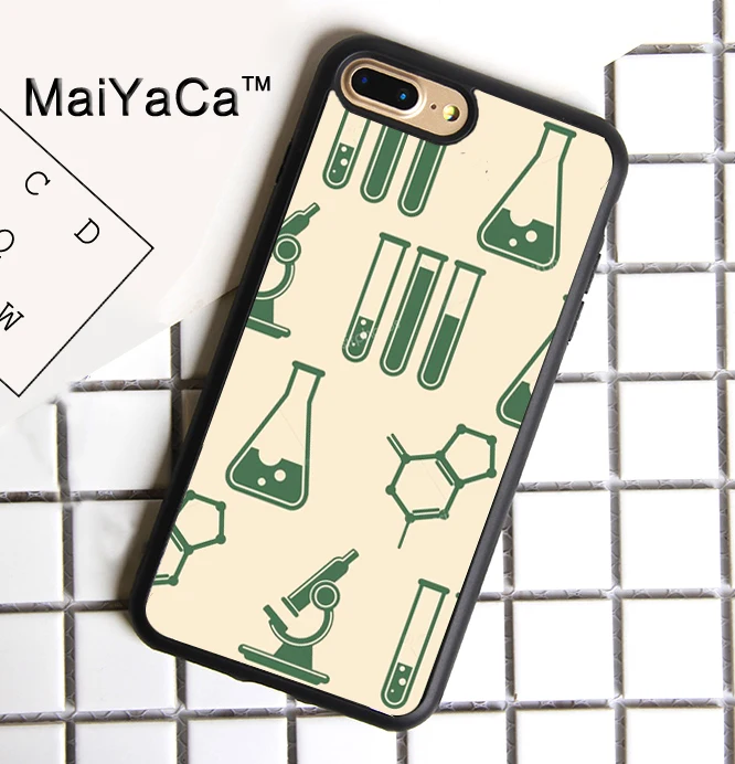 MaiYaCa Lab Chemistry Science Phone Case For iPhone 7 Plus Cover TPU