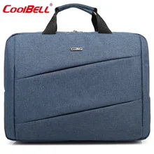 Coolbell Повседневная сумка для компьютера ударопрочный и водонепроницаемый 14 дюймов 15 дюймов сумка для ноутбука сумка на одно плечо сумка