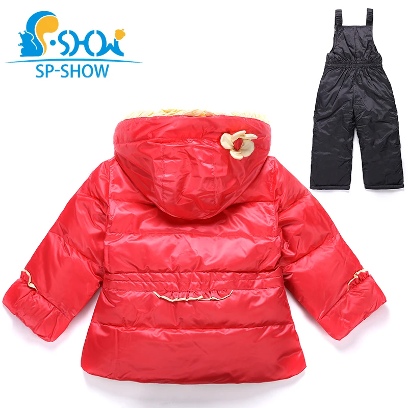Коллекция 2019 года SP SHOW осенне зимняя детская одежда костюм для девочек модная
