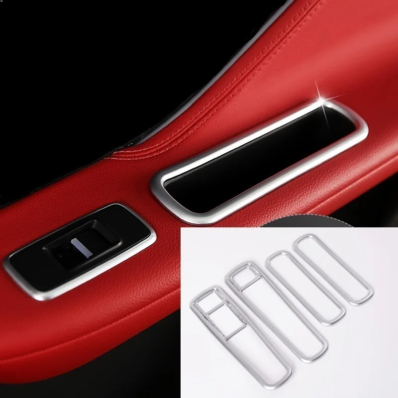 

Steering Wheel Automobile Chromium Decorative Personalized Auto Car Styling Protecter Covers Modification 18 19 FOR Jaguar XE