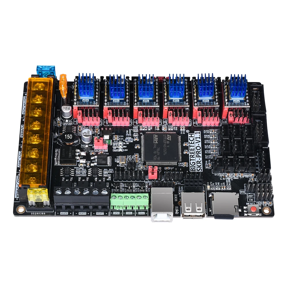 Comprar BIGTREETECH SKR PRO V1.1 32Bit Control + TFT35 V2.0 + TMC2130 SPI TMC2208 TMC2209 Uart 3D piezas de la impresora del skr V1.3 MKS GEN L