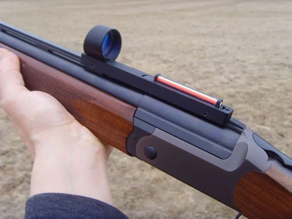 Rotfaseroptik Scope Sicht Holografische Sicht Fit Shotgun Rib Rail zur Jagd 