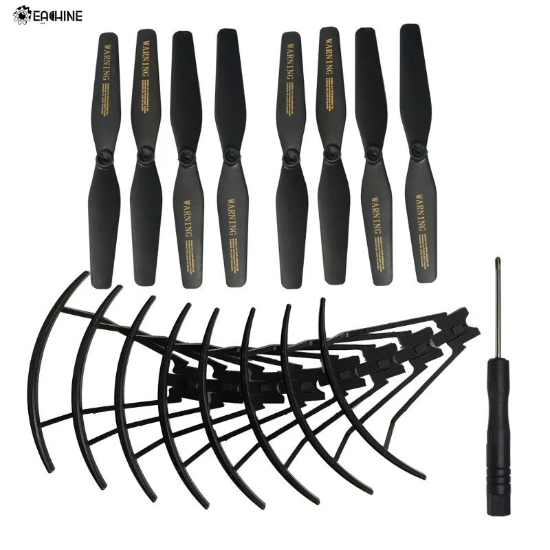 

VISUO XS809S RC Quadcopter Spare Parts Crash Pack Propeller Prop & Propection Cover & Screwdriver
