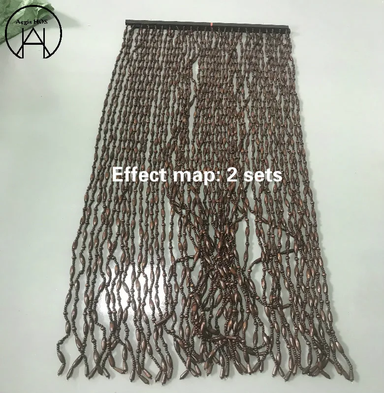  180cmx72cm Chinese Wooden Bead Curtains Bedroom Curtains Home Decoration Jalousie Blinds Roll rolle - 32900069295