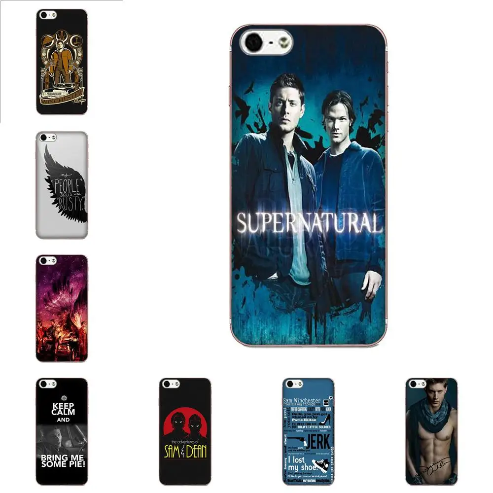 

For Xiaomi Redmi Note 2 3 3S 4 4A 4X 5 5A 6 6A Pro Plus TPU Mobile Supernatural Dean Sam Winchester