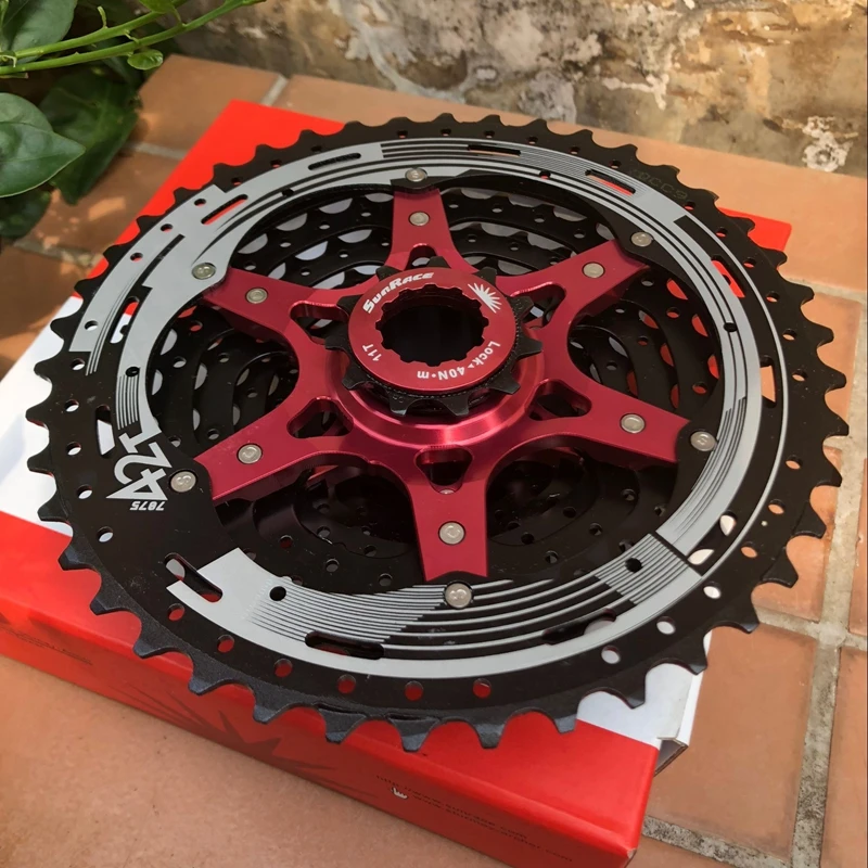Sunracing 10 скоростей CSMS3 CSMX3 11 42 T/11 46 t mtb велосипед бесплатно колеса кассеты широкое