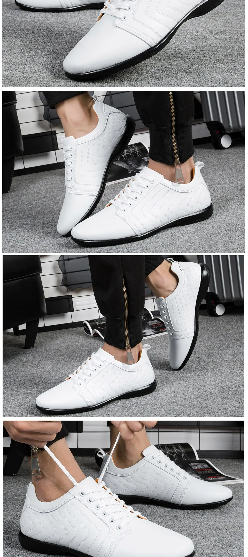 BONA New Classics Style Men Casual Shoes Lace Up Breathable Men Shoes Light Soft Male Flat Shoes Comfortable Fast Free Shipping