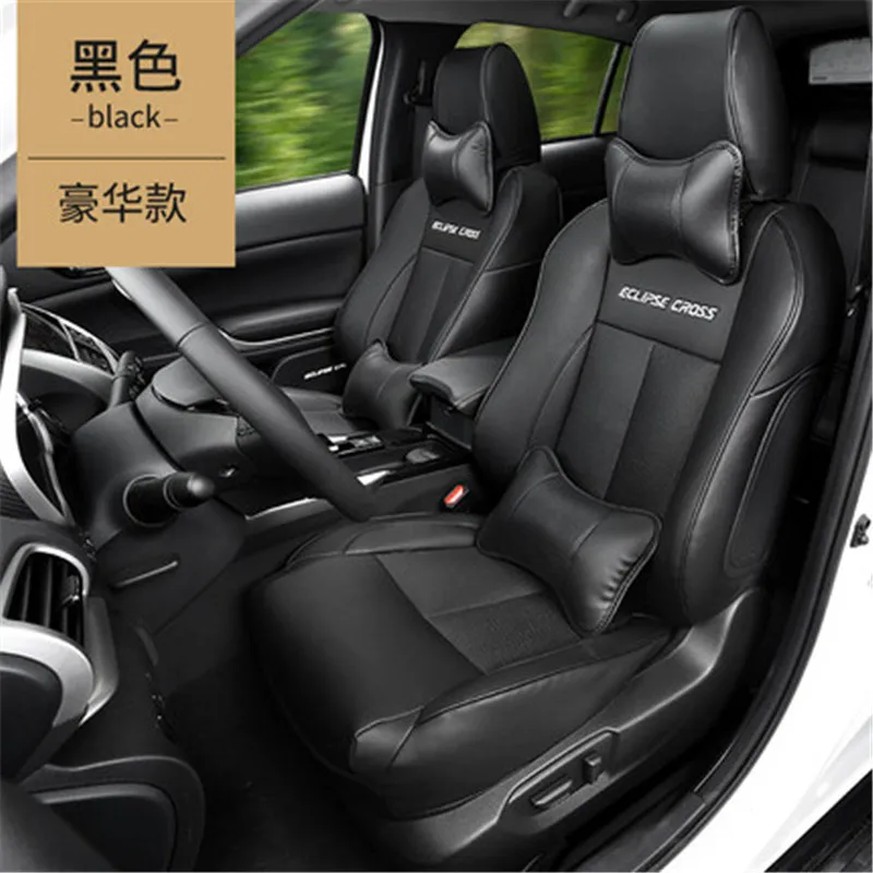 

Car interior luxury PU all-inclusive four seasons seat cover cushion for 2018 2019 Mitsubishi Eclipse Cross Car styling