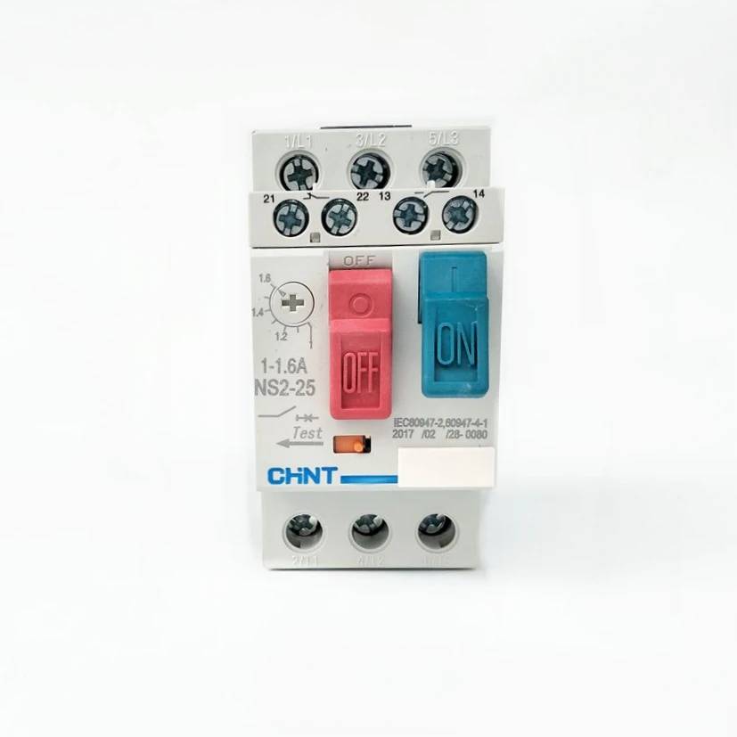 CHINT NS225/AE11 with Auxiliary Contact 0.6325A Manual Motor Starter