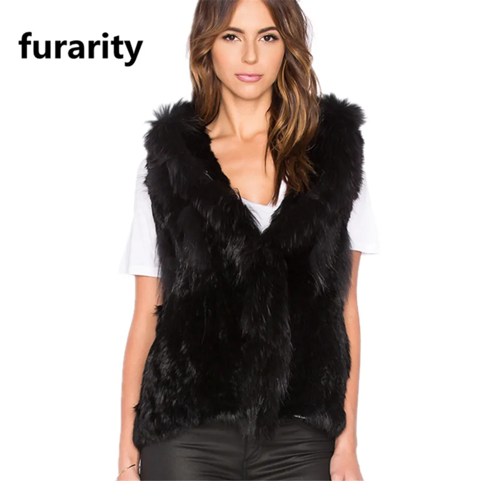 Buy SF0055 High Quality Best sales Knitted rabbit fur