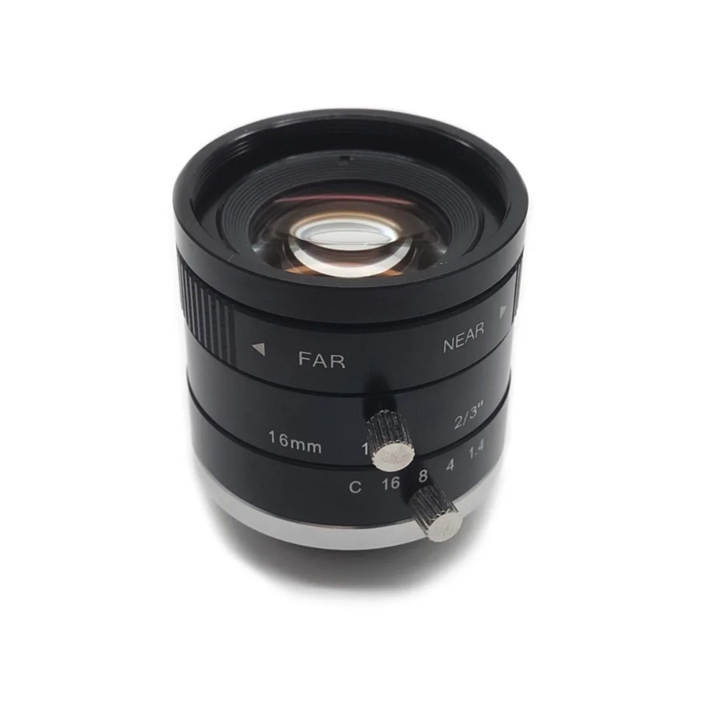 2/3" F1.4 Aperture C Mount 16mm Focal Length Industrial Vision Camera