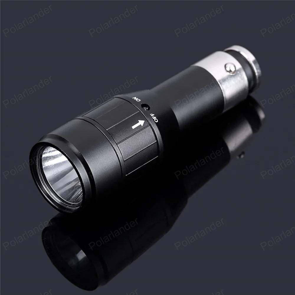 Hot sale LED light flashlight using car cigarette lighter charging lamp