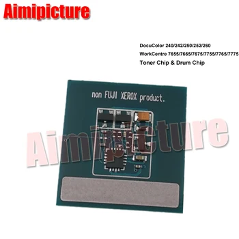 

For Xerox DC240 242 DC250 252 DC260 WC7655 7665 7675 006R01449 006R01452 006R01451 006R01450 Toner Chip 12pcs/lot