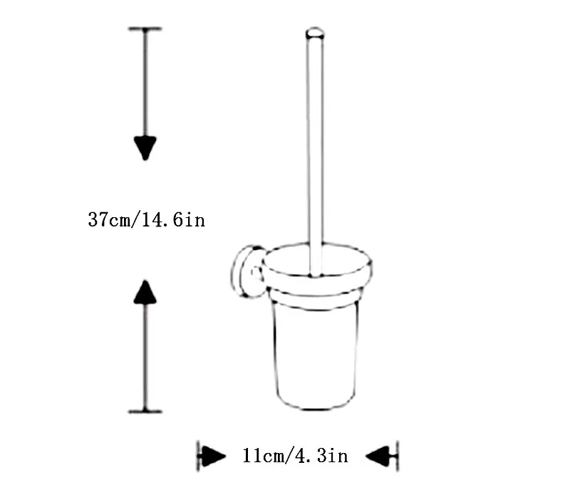 toilet brush holder 2307