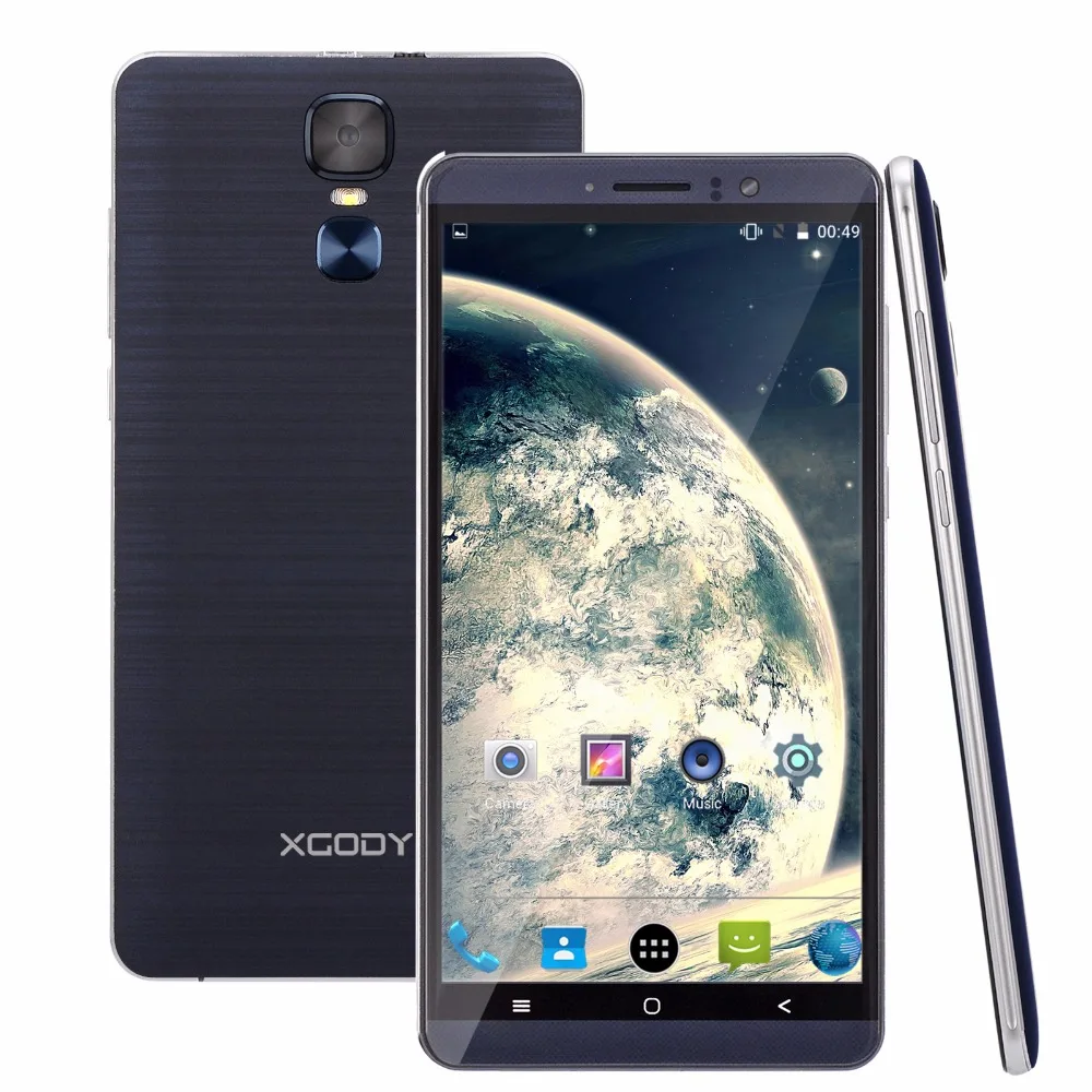 Xgody Smartphone 6.0 Inch Quad Core 1GB RAM 8GB ROM Android 5.1 Dual SIM Cards Telefone Celular 3G Unlocked Cell Phones