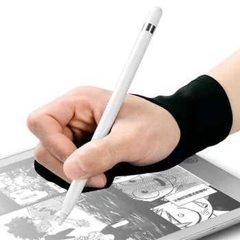 

Drawing Palm protective sleeve Anti-missing two-finger gloves electronic digital screen painting writing protector sleeve