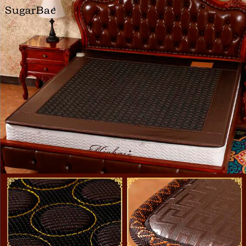 Tourmaline Bed Mattress Body Therapy massager Mat Electric Heating