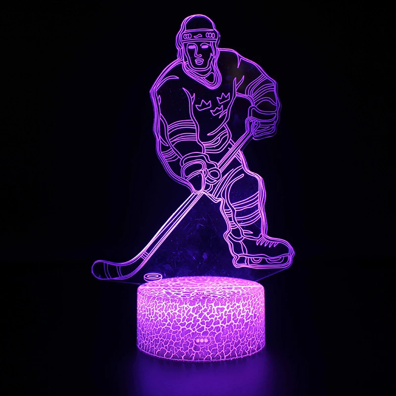 Colorful Touch Remote Control 3d Night Light Led Colorful Touch Table Lamp Usb Creative Gift Light