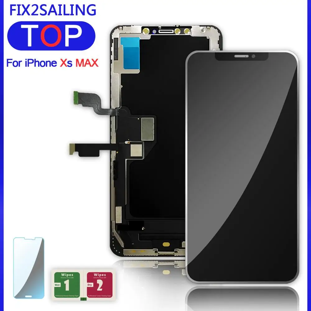 OLED lcd s для iPhone XS Max ЖК-дисплей с сенсорным экраном с дигитайзером запасные части для Apple XS Max