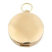 Латунные карманные часы Стиль Открытый Отдых туристический компас навигации брелок compas bussola karabiner#25