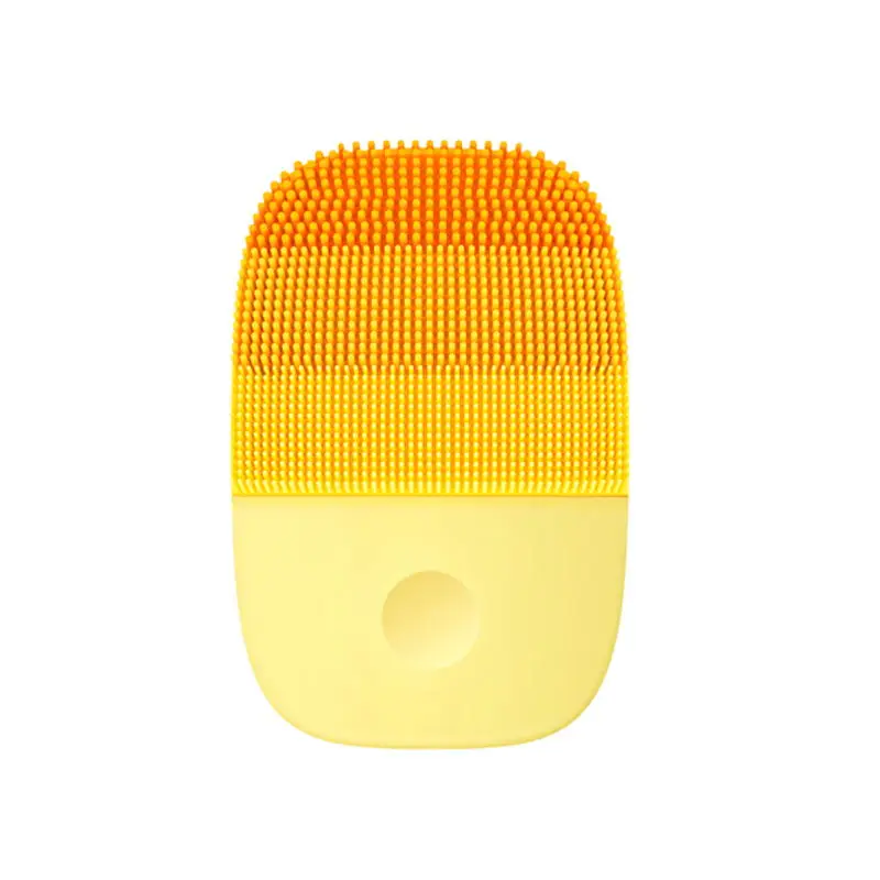 one piece Yellow InFace электрическая ультразвуковая Очищающая щетка для лица, вибрационный очиститель для лица, многоцветный - Цвет: one piece Yellow