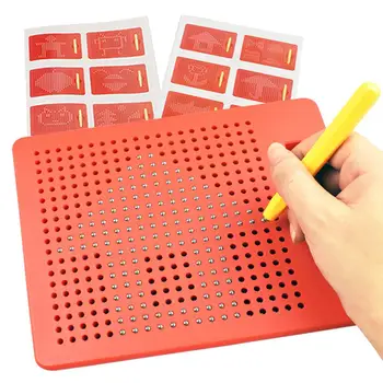 

RCtown Children Educational Toys Magnetic Drawing Board Free Writing Steel Ball Writing Board