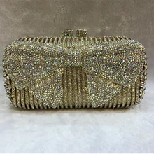 Небольшой мини-Красный Свадебные сумка Для женщин Сумки на плечо Crossbody Для женщин Золото сцепления Сумки Женская вечерняя сумочка; BS010 для вечерние Ежедневные клатчи кошелек