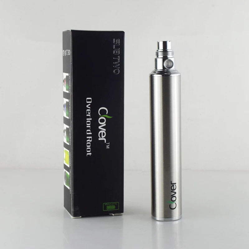 Electronic-cigarette-battery-Clover-2600mAh-USB-Passthrough-E-Cigarette-Battery-Clover-Root-510-thread-VS-Evod (4)