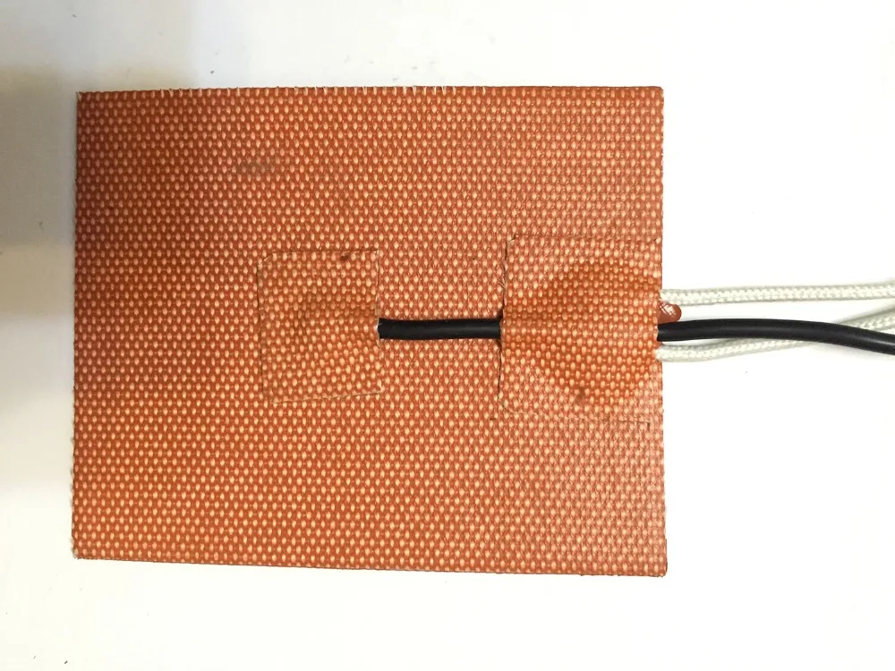 3M adhesive backing Silicone heating pad heater 12V 200W 200mmx200mm for 3d printer heat bed